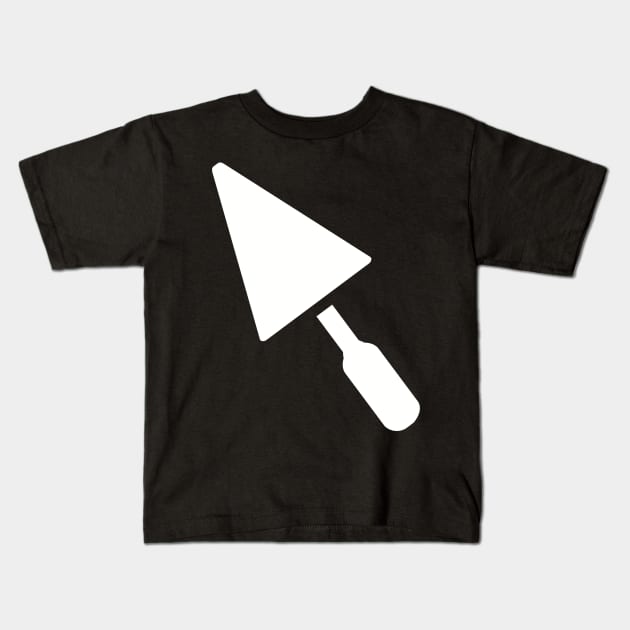 Mason trowel Kids T-Shirt by Designzz